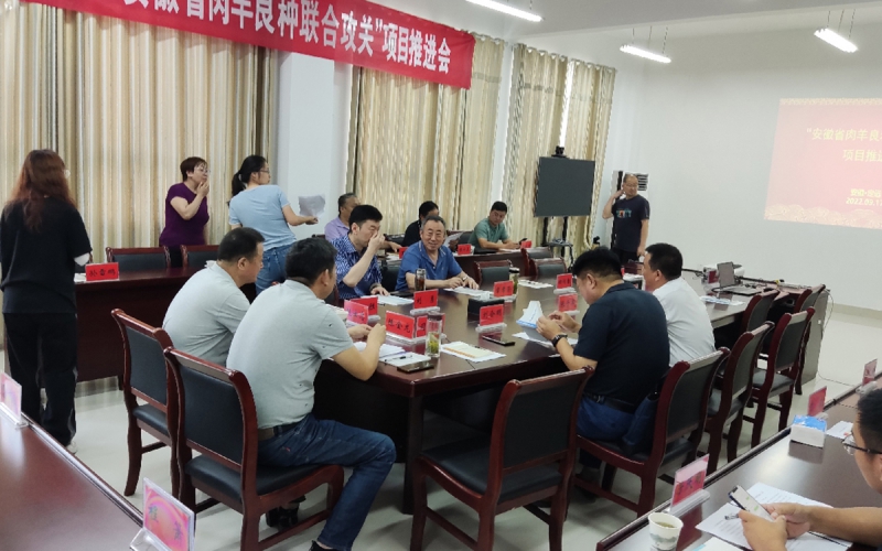 瑞佰創(chuàng)物聯(lián)科技參加“安徽省肉羊良種聯(lián)合攻關(guān)”項(xiàng)目推進(jìn)會(huì)